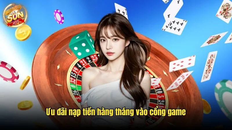 Ưu đãi nạp tiền hàng tháng vào cổng game Sự Kiện Sunwin Tháng Này Tri Ân Hấp Dẫn Cho Thành Viên