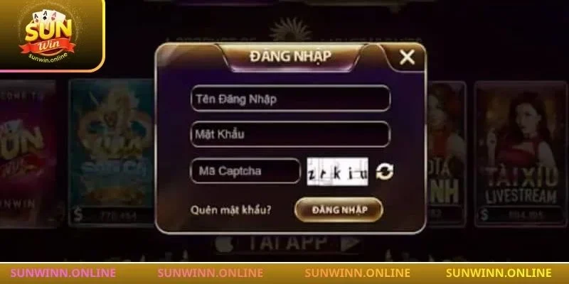 Sunwin đăng nhập được tối ưu hóa rất nhanh gọn và thuận tiện.